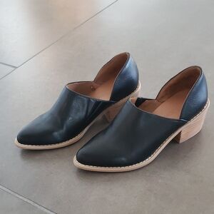 Cynthia Rowley Black Leather Women's Shoes